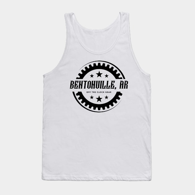 Bentonville, Arkansas Tank Top by Off The Clock Gear